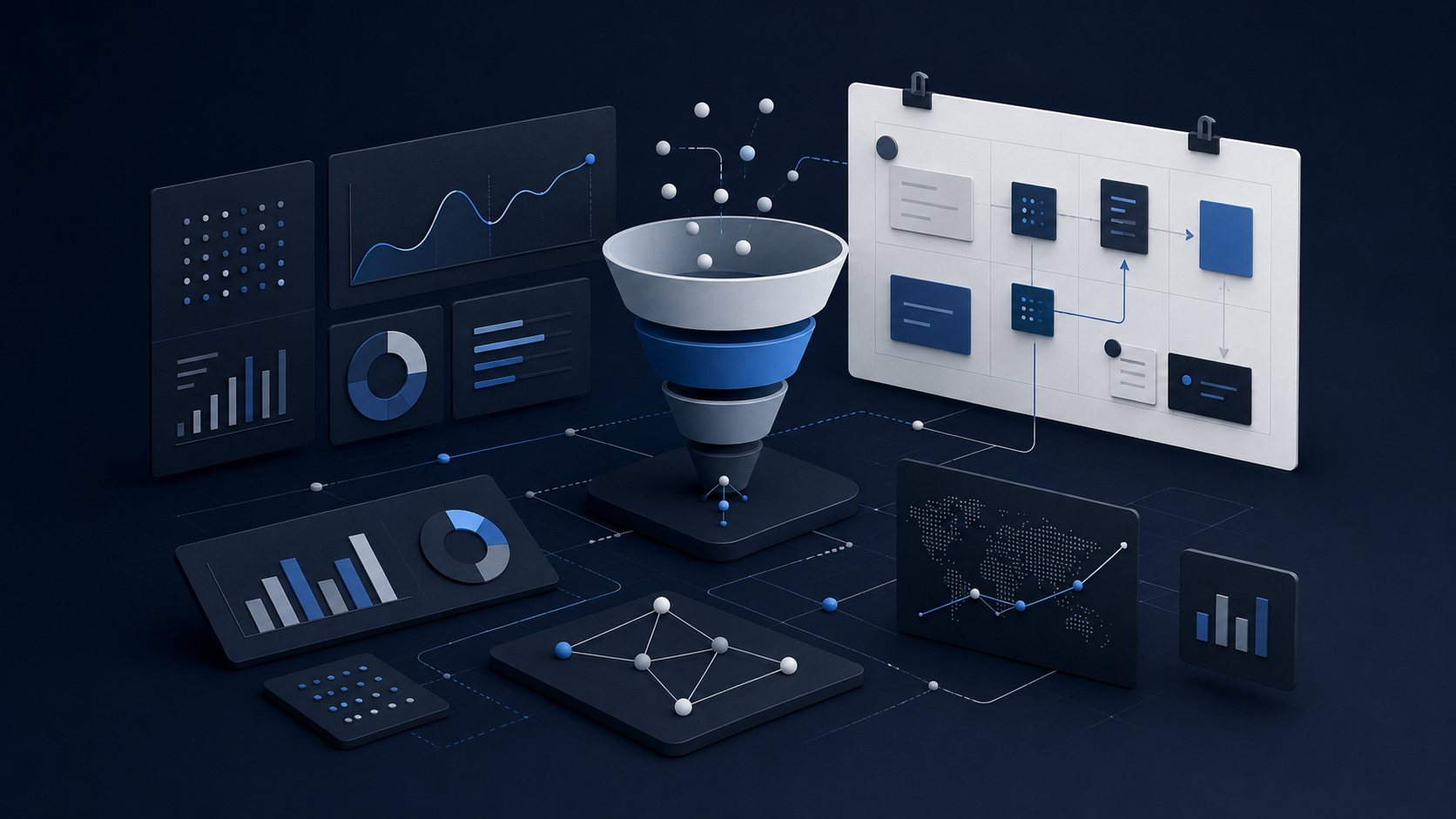 Product launch and conversion funnel workflow